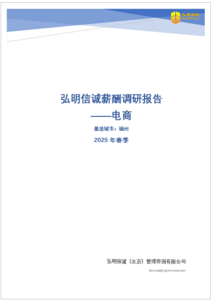 2025年福州电商行业薪酬报告